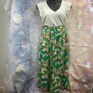 Rose + Olive | Floral Print Pants